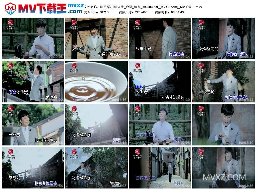 陈百潭-甘味人生_台语_流行_MC503999